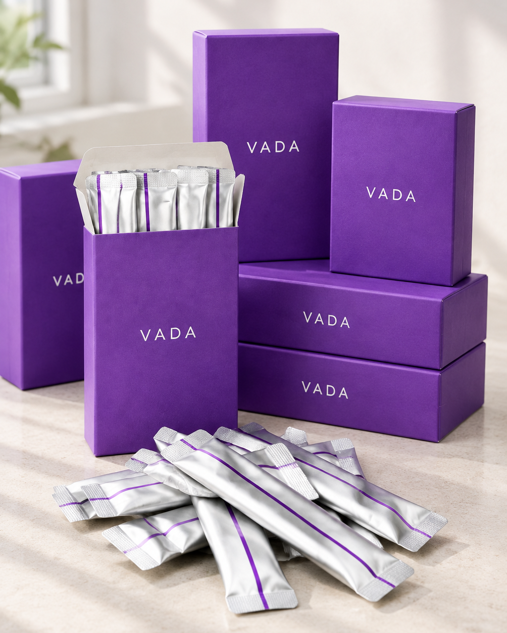 Varias cajas de enjuague Vada