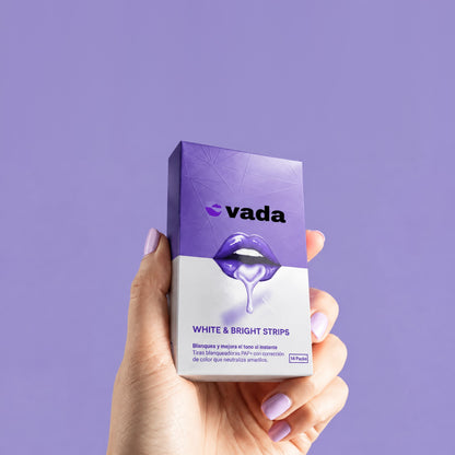Caja de tiras blanqueadoras Vada White & Bright Strips